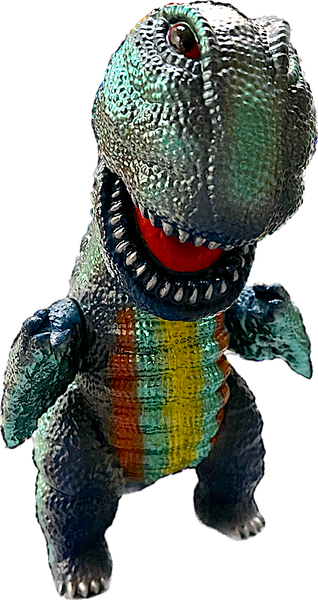 Anraku Ansaku sculpt of 10" Tall Gogamezilla, Still New in Package, Another out of print toy brought back to us by Medicom Toys