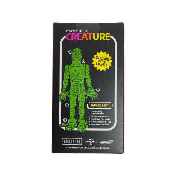 Creature From the Black Lagoon, Boxed Super7 Universal Monsters ReAction Figure Toy 3.75"