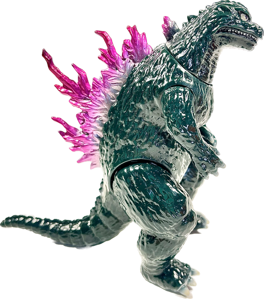 CCP Millenium GODZILLA 2000 (1999) Version, Dark Green/Magenta Middle Size Series - 5.25" tall