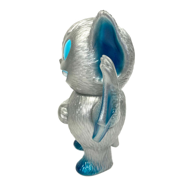 Bat Boy (Silver) By Brian Flynn, Designed in 2016, Standard 6" tall, One of Many Variants and Many Limited and Rare, Made in Japan BY SUPER7