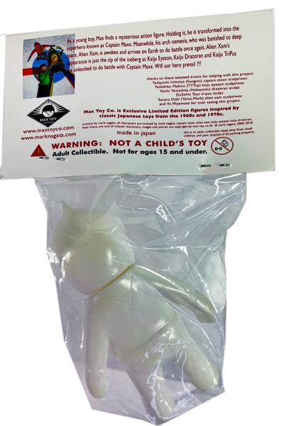Captain Maxx Mini, 3.25" Tall, New in Bag, White or Bright Pink by Mark Nagata of Max Toys