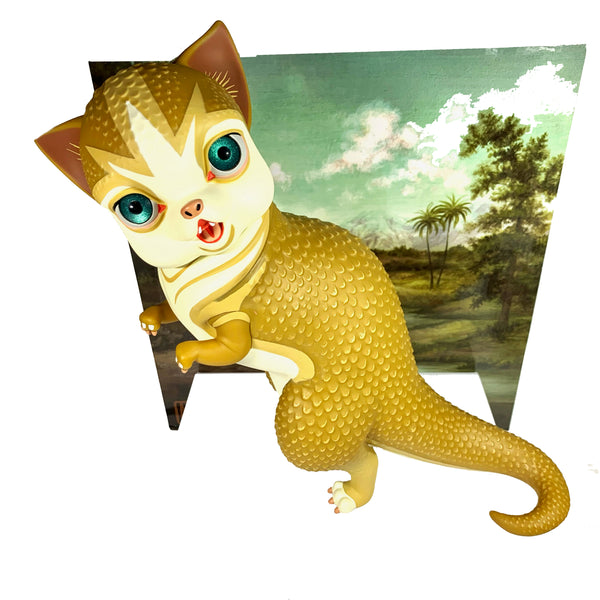 DINOKITTY-REX®, Designed By Mab Graves, Produced by 3DRetro, 2019, Baby Blue, LAST ONE