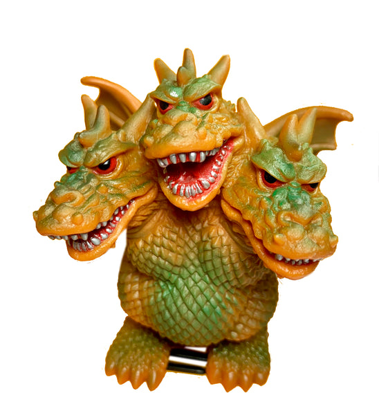 Fewture Models King Ghidorah 1972, By Art Storm Co. Ltd., 2006, Wind Up Walking Vinyl 3.25"Tall, Boxed