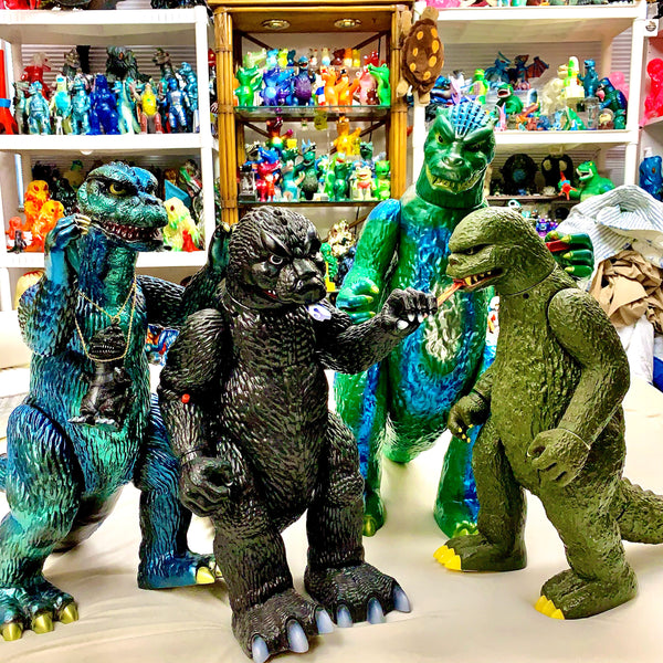 The Godzilla You Have Been Waiting For! The Vintage Sofvi Jumbo Size! 600mm or/ 24" or/ 2 feet