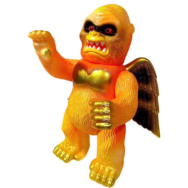 Wing Kong by Super 7, 8.5" Tall, Glow In the Dark Soft Vinyl with Orange, Yellow & Gold paint