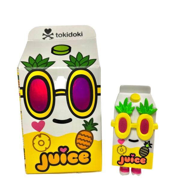 TokiDoki Breakfast Besties 2, Miss Tropicool, Open Blind Box Stylized Vinyl Mini Figure, 3" Tall