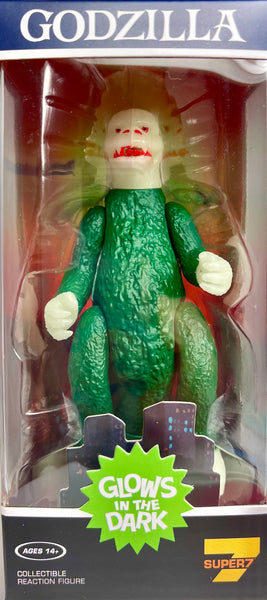GODZILLA GID (Glow In the Dark) Boxed Reaction Figure by Super7