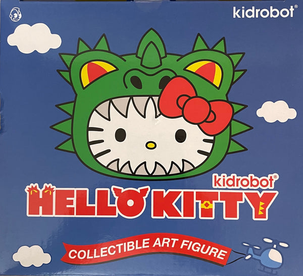 Hello Kitty Collectible Art Figure, By KidRobot, 8" Tall, Kaiju Cosplay Edition