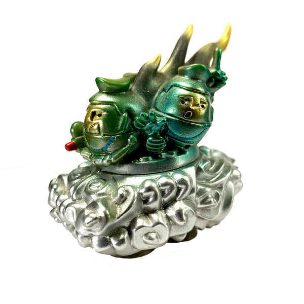Mirock Toy, Kattobi Mirokumaru Amazones color, 3/26/2016, Flying Cloud Ship, 3" x 3"