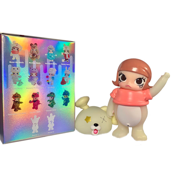 Erosion Molly Costume Series,  GID BOOO-MA MOLLY, 4" Tall, Molly x Instinctoy, 2021 by Popmart
