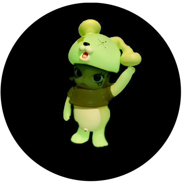Erosion Molly Costume Series,  GID BOOO-MA MOLLY, 4" Tall, Molly x Instinctoy, 2021 by Popmart