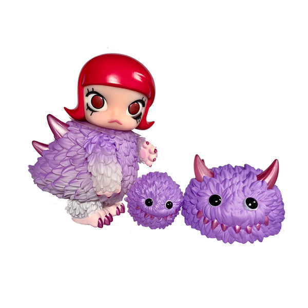 Erosion Molly Costume Series, FLUFFY MOLLY, 4" Tall, Molly x Instinctoy, 2021 by Popmart