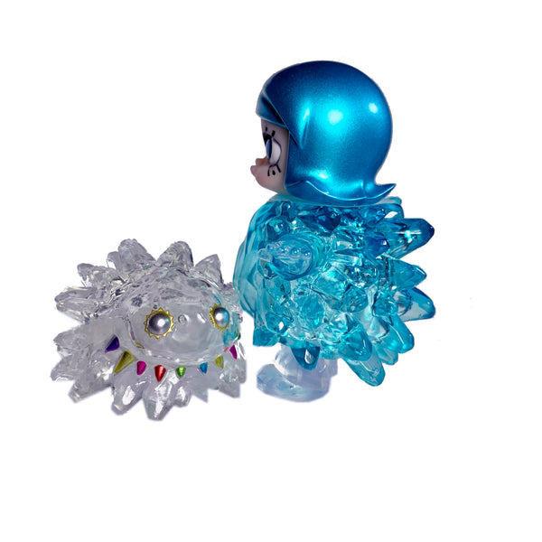 Erosion Molly Costume Series, ICE LIQUID MOLLY, 4" Tall, Molly x Instinctoy, 2021 by Popmart