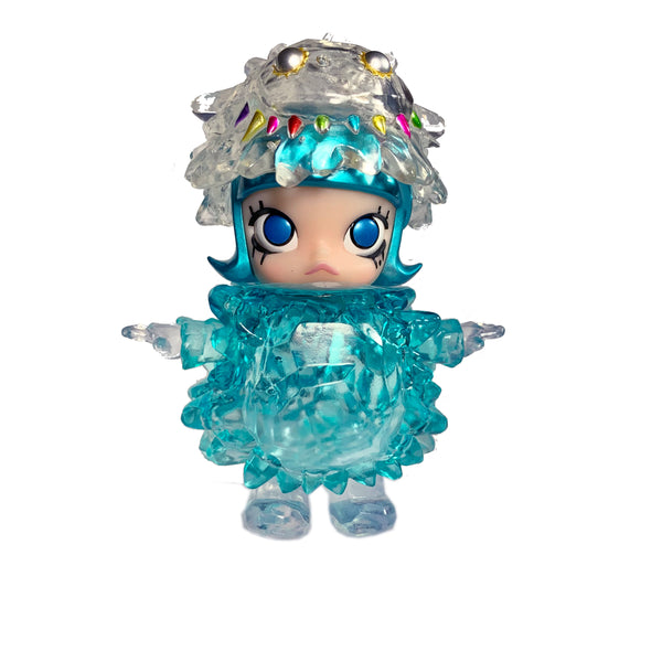Erosion Molly Costume Series, ICE LIQUID MOLLY, 4" Tall, Molly x Instinctoy, 2021 by Popmart