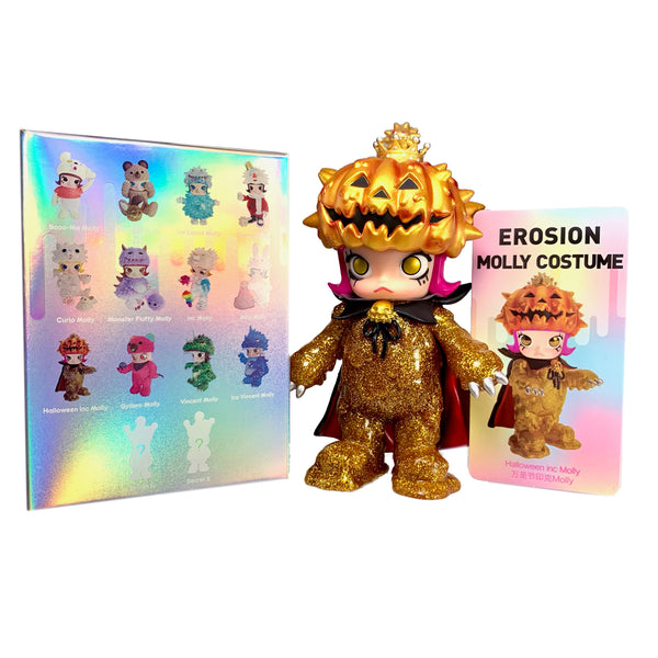 Erosion Molly Costume Series, HALLOWEEN MOLLY, 4" Tall, Molly x Instinctoy, 2021 by Popmart