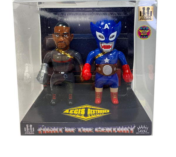 Fight of the Century, AEGIS vs DESTROYER 4" Tall by Next Level Toys w/accessories