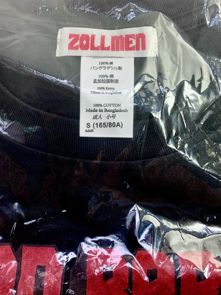 ZOLLMEN Brand T-Shirt, 4-Color Artwork of the Mad Baron On The Front, Black, Adult Small, 100% Cotton, Out Of Print Years Ago