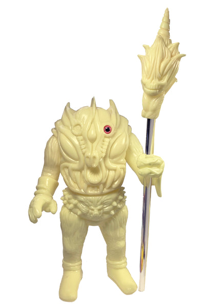 Pollen Kaiser By Paul Kaiju Unpainted, Glow In The Dark Vinyl,  includes staff