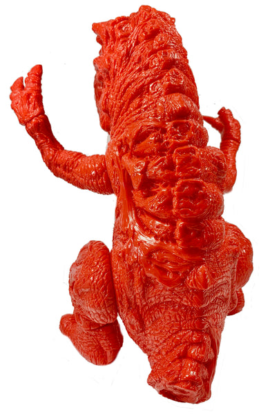 ROTTEN REX by James Groman, Signed in 2019, Unpainted, Red Vinyl, 12+" Tall - Out of Production.