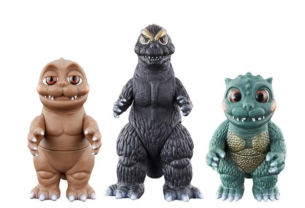 Godzilla-kun 2021 - 5" Tall and 5,5" Long, By Bandai, From Godziban on You Tube