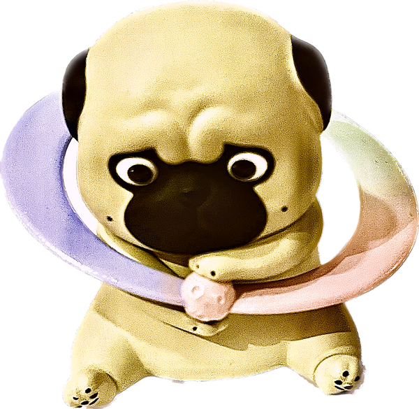 8 Different Cats and Dogs, Roaming The Galaxy Series, Wuhuang-Wanshui (Cat) Bazahey (Pug), Made in 2020 By 52Toys