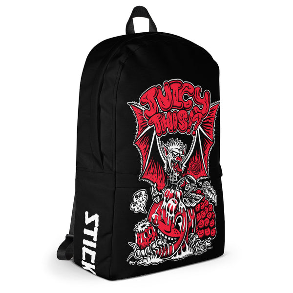 JUICY THIS!? Backpack with Alex Hagen Illustration!