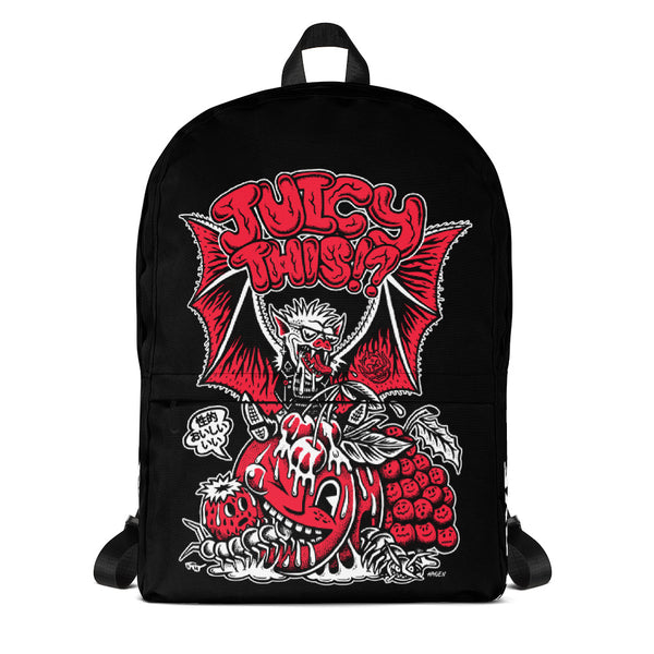 JUICY THIS!? Backpack with Alex Hagen Illustration!