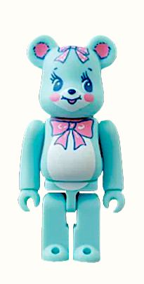 BEARBRICK Series 48, CUTE SWEETIE BEAR, 100%, Has card and box