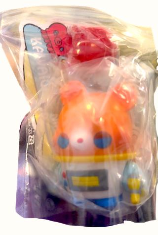 Seri Norica Space Bear with Helmet and Tiny Octopus collectible