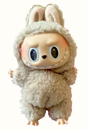 Labubu, Macaron, Toffee, Genuine,100% Authentic PopMart Plush Keychain, 7" Tall collectible