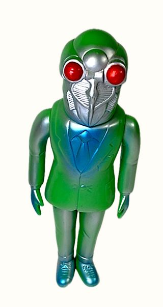*SemiNingen, Cicada Man From UltraQ, green suit by M1go