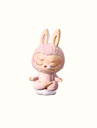 Labubu Lazy Yoga, "Sleeping" New Open Box to Confirm. Genuine Pop Mart collectible