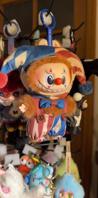 Why so serious Labubu clown collectible
