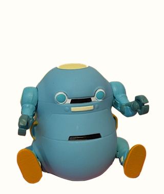 *Blue WeGo Robot  - Unbox First Series - Box & Card Included