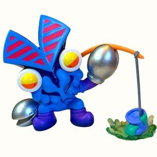 *Ultraman's Enemy (Chibi) Baltan is Fishing collectible