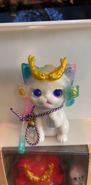 Jennifer M. Rainbow kitty collectible
