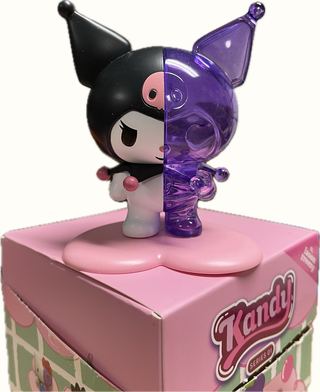 Kuromi from the Hello Kitty KANDY Series collectible