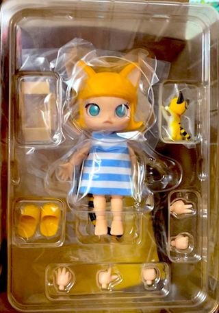 *Molly Cat in the Box with Cat Playground (Molly is BJD) see description collectible