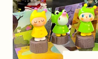 Greenie in yellow raincoat collectible