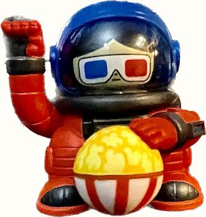 *Plutus 3D Astronaut, Back To The Future Series, this series has no card included collectible