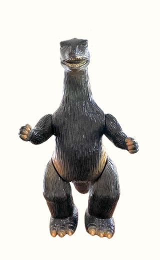 Godzilla, Marusan, 9" Dark Brown Vinyl with Metallic Copper sprays 2008