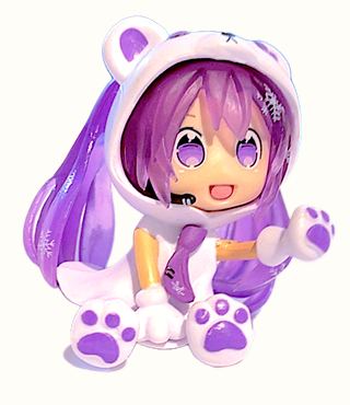 Anime Polar Bear, Cosplay Girl, Purple