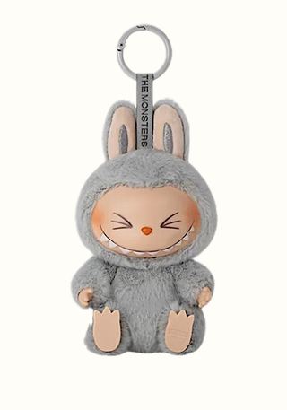 Labubu Plush, HEHE (Gray)"Have A Seat" Genuine New Open Confirmed PopMart Product collectible