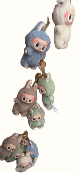 Labubu Macaron Bundle of 4 collectible