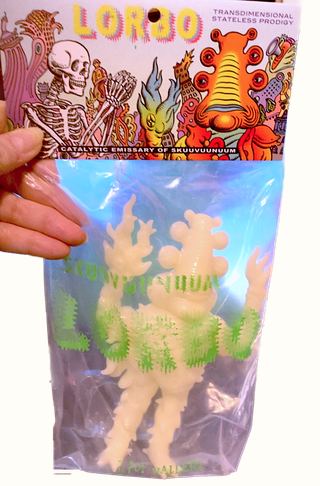 *Lorbo GID Soft Vinyl Figure by Jim Woodring, A Transdimensional Stateless Prodigy collectible
