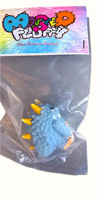 Blue Monster Fluffy, GID, New in Bag collectible