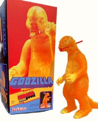 Godzilla Shogun Translucent and Burning, Boxed and New collectible