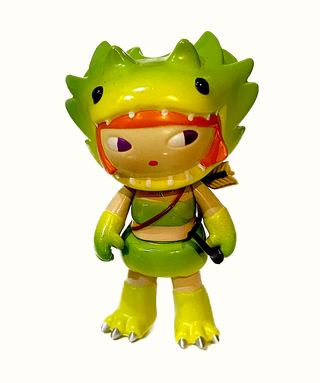 *Series 2.5 Kaiju Hunting Kialala, Green Edition, by Shoko N. collectible