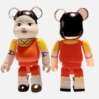 BEARBRICK Series 44, 100%, Squid Games Giant Robot Girl (6.25%) collectible