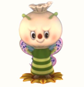 *The Monsters Flowers Elves, Spooky Butterfly collectible